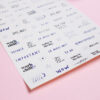 Coală Stickere Planner - Workaholic - imagine 3