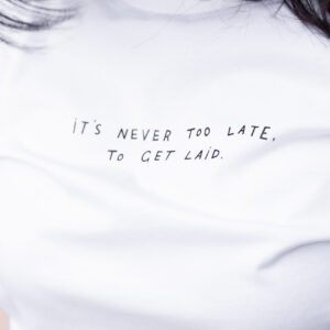 Tricou unisex - Never too late