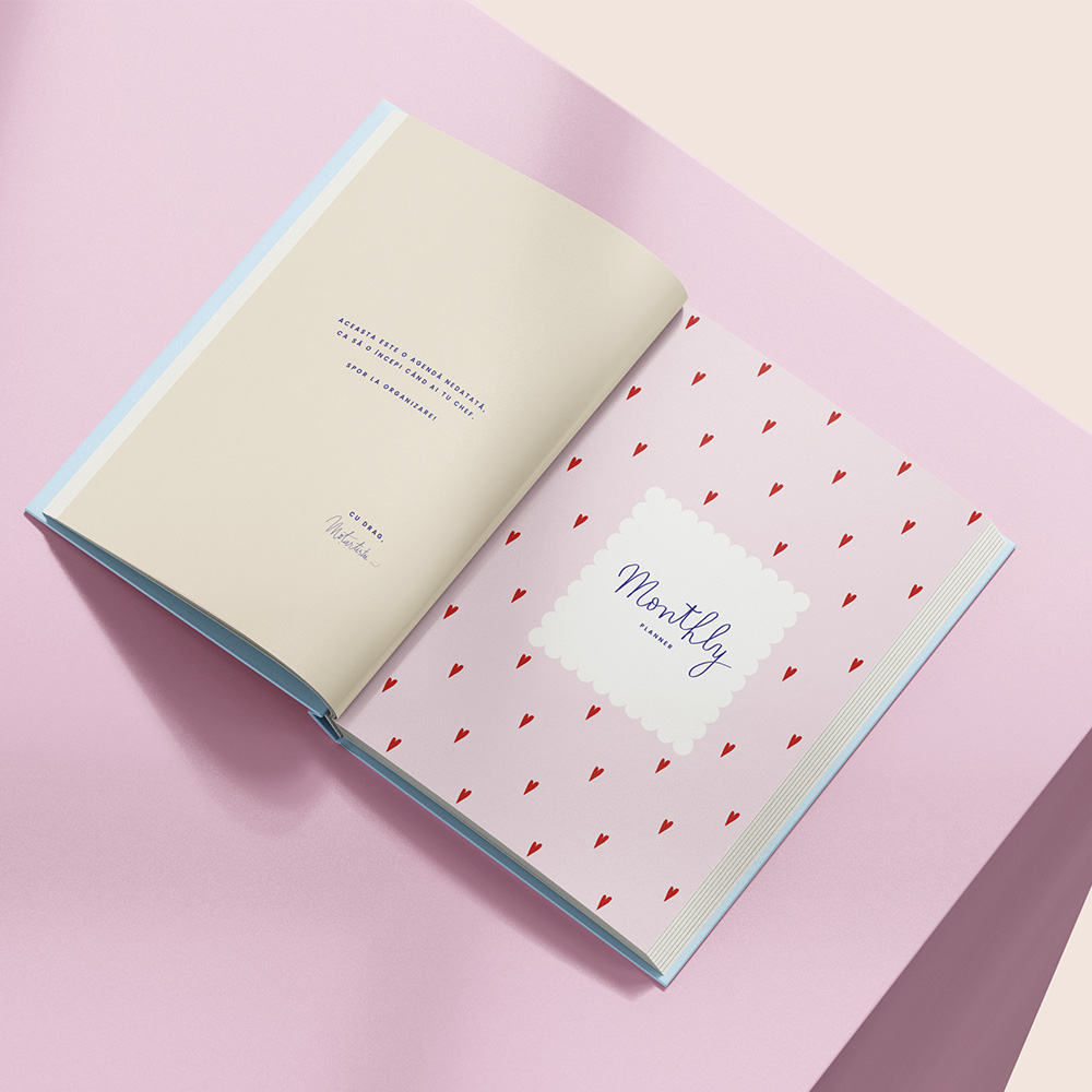 Agendă nedatată tip planner 01 - imagine 2