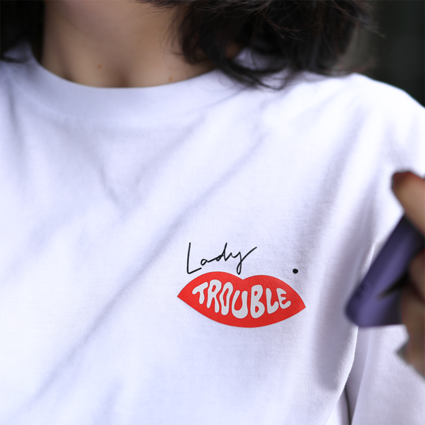 tricou lady trouble