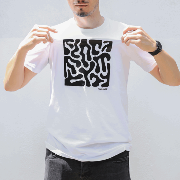 tricou pattern 'abstrakt'