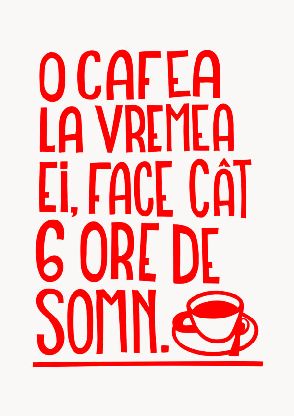 Print 'O cafea la vremea ei' - imagine 2