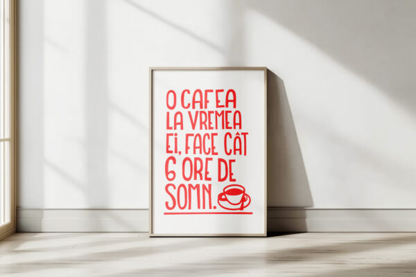 Print 'O cafea la vremea ei' - imagine 3