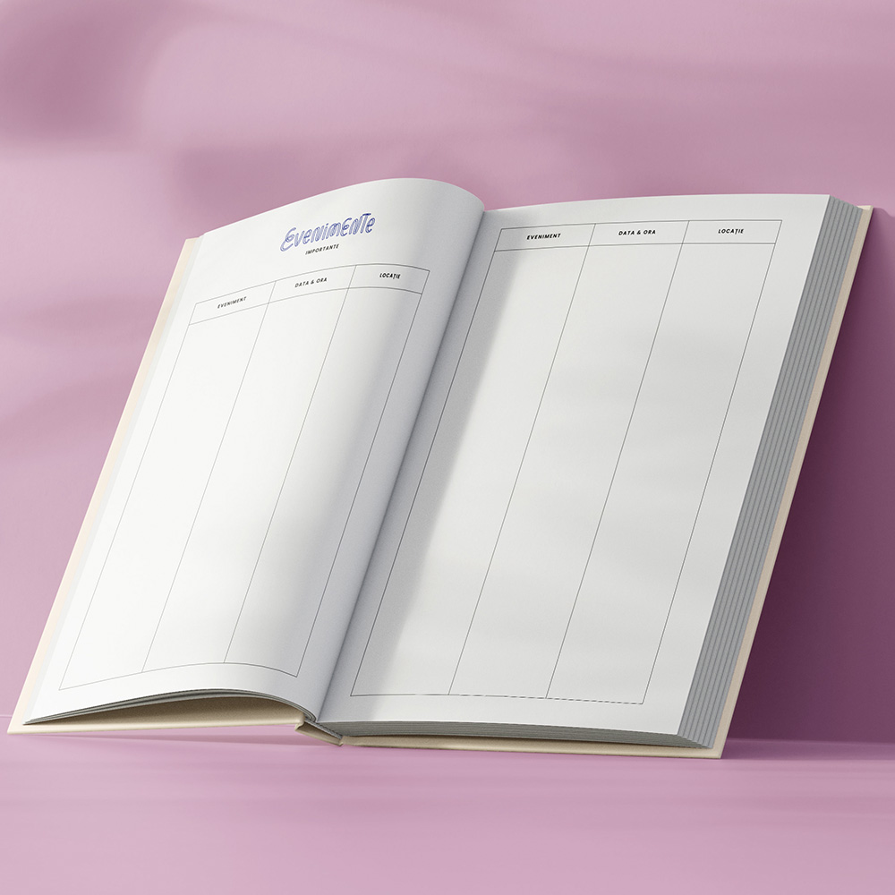Agendă nedatată tip planner 02 - imagine 5
