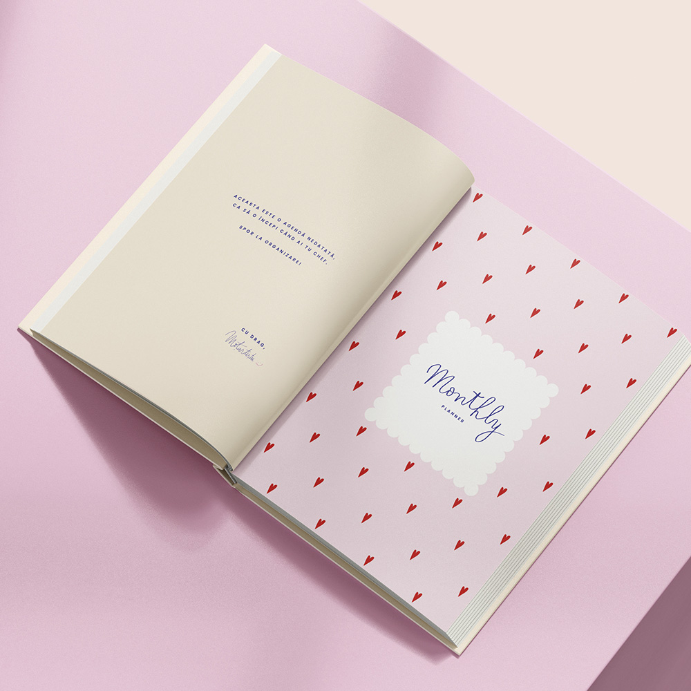 Agendă nedatată tip planner 02 - imagine 2